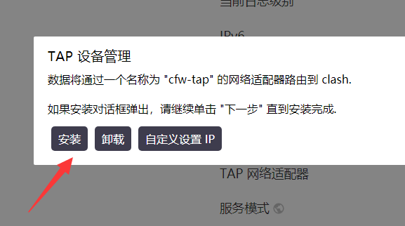 Clash for Windows  TAP 模式设置