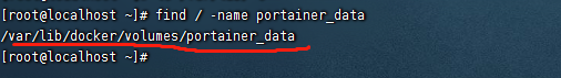 docker volume create portainer_data