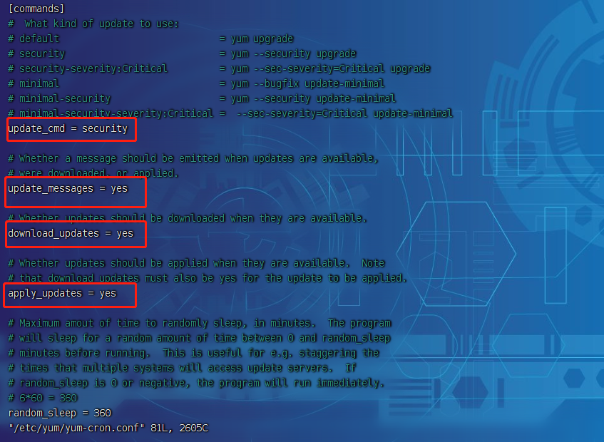 在 CentOS 和 RHEL 系统上安装或自动更新安全补丁