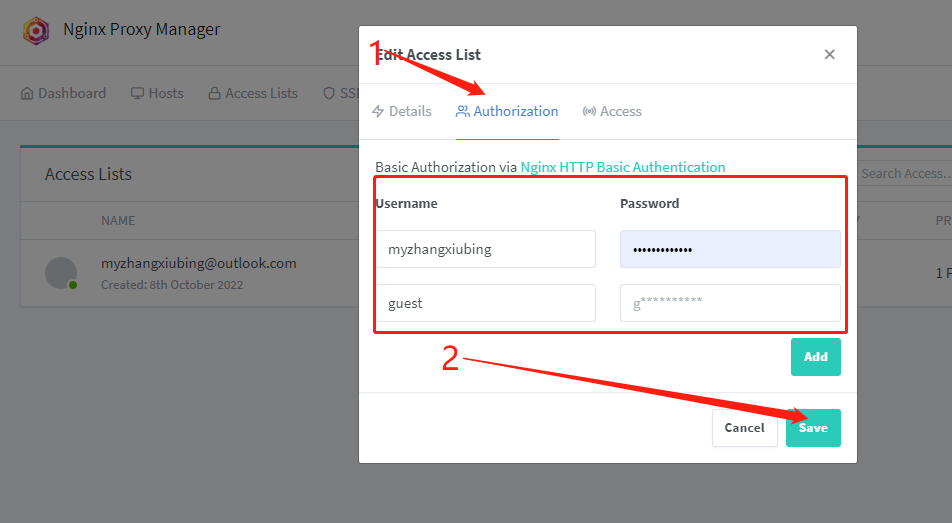 反向代理神器Nginx Proxy Manager通配符SSL及站点访问限制配置